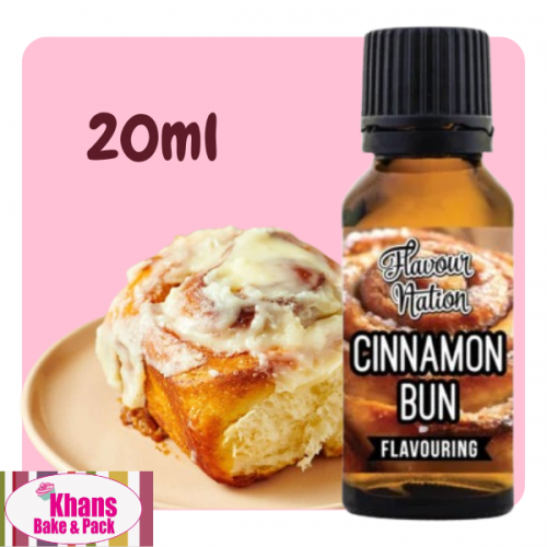 FLAVOUR NATION CINNAMON BUN 20ML FLAVOUR NATION CINNAMON BUN 20ML